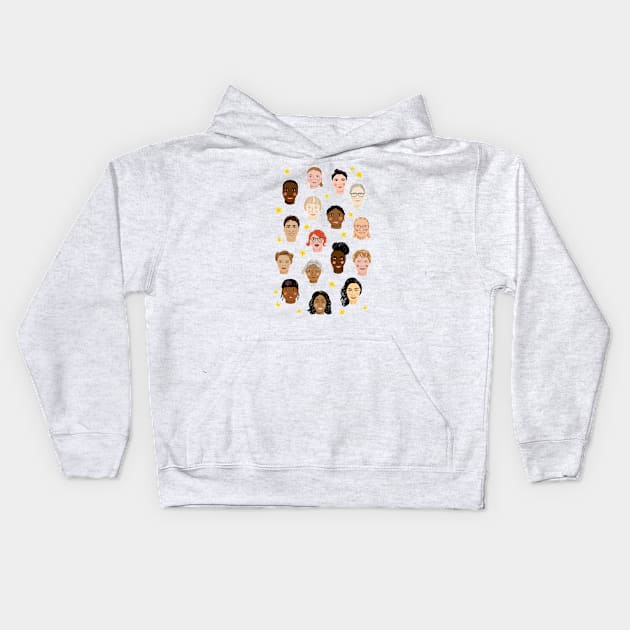 Natural Women Kids Hoodie by Das Brooklyn